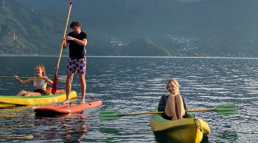 Paddleboard / SUP on Lake Atitlán